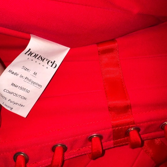 House of CB Satin Corset Top – Size M - Picture 2 of 7